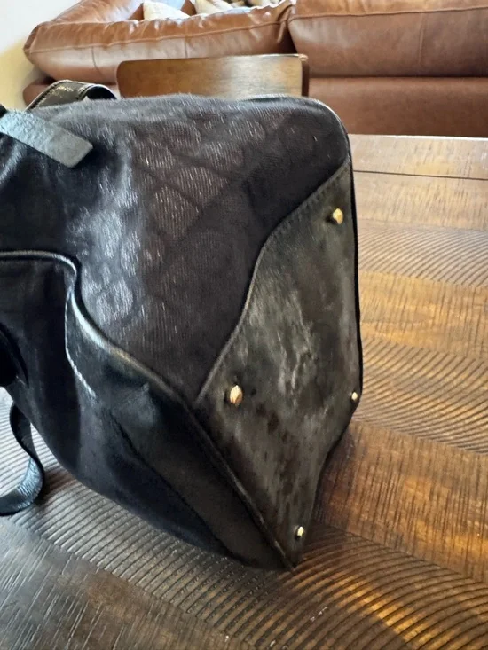 Kate Spade Jacquard &
Leather Shoulder Bag with Structured Designed preloved ❤️ - Picture 11 of 17